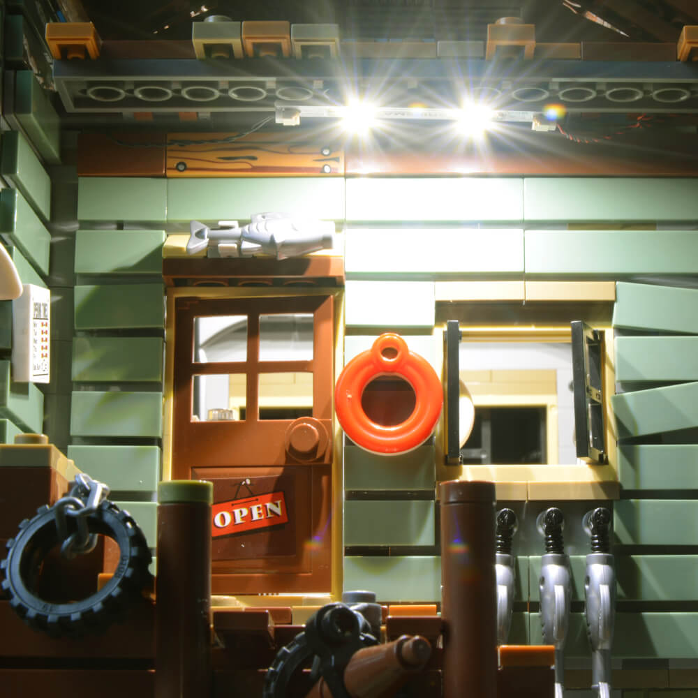 Lego Light Kit For Old Fishing Store 21310  BriksMax