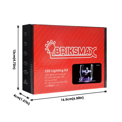 BriksMax Light Kit packing box For lego 75211