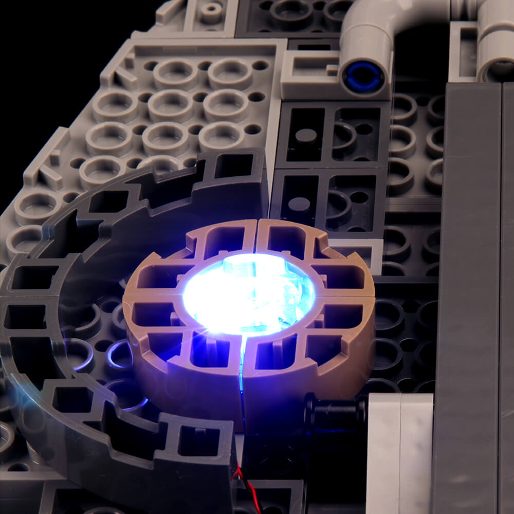 light up slave i lego set