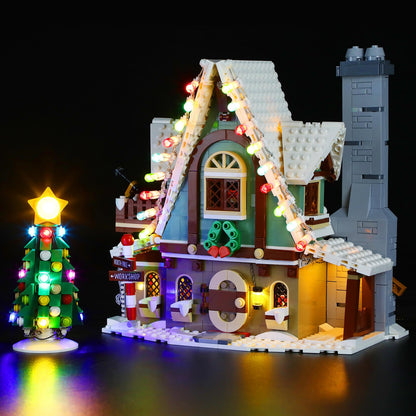 Light Kit For Elf Club House 10275(With Remote)