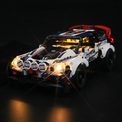Led Light Set For DIY Designer Kit Compatible With Police Car Building Blocks Series