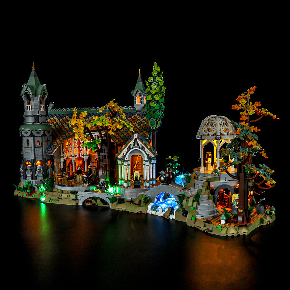 Briksmax Light Kit For THE LORD OF THE RINGS: RIVENDELL™ 10316