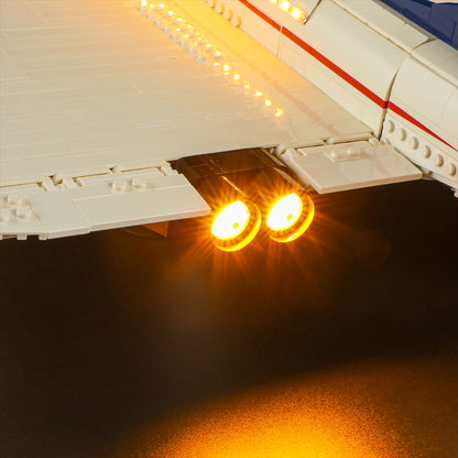Briksmax Light Kit For LEGO Concorde 10318