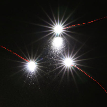 15cm White Dot Lights (Three Pack)