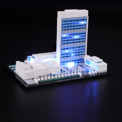 Lego Light Kit For United Nations Headquarters 21018  BriksMax