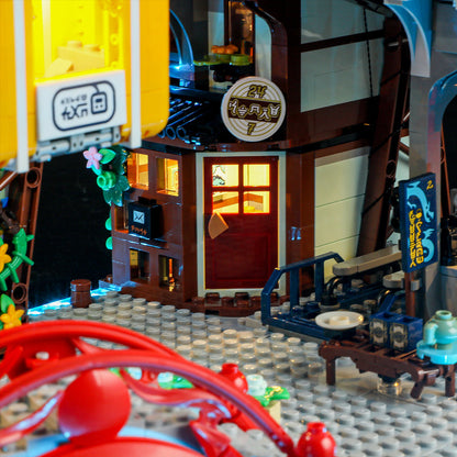 Light Kit For LEGO® NINJAGO® City Markets 71799