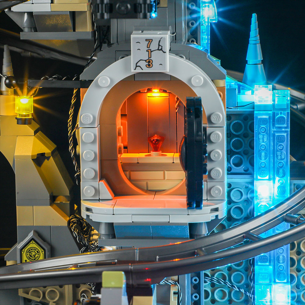 Briksmax Light Kit For LEGO Gringotts™ Wizarding Bank 76417