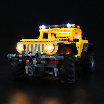 BRIKSMAX Led Lighting Kit for 42122 Jeep Wrangler