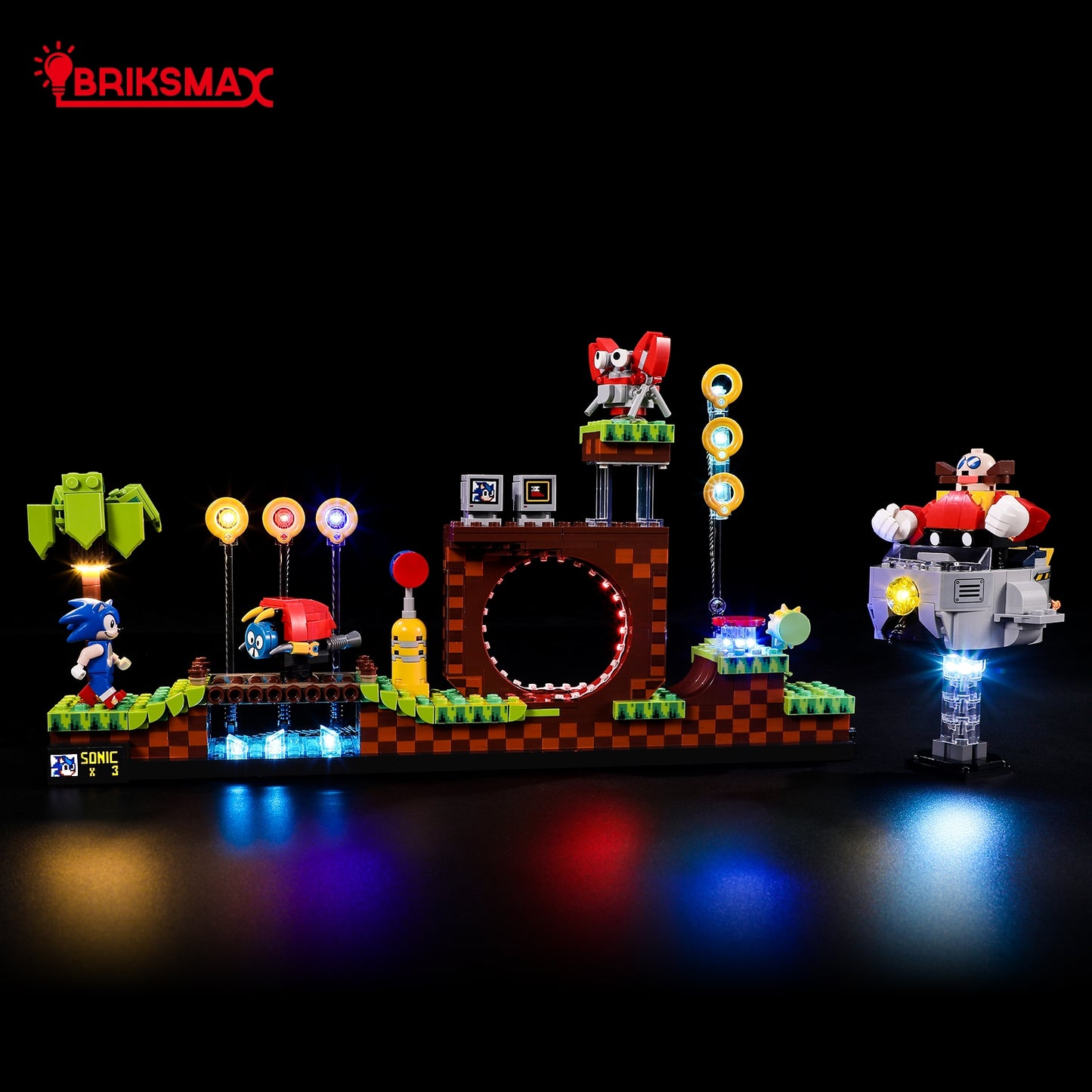 Led Light Kit for Sonic The Hedgehog – Green Hill Zone 21331