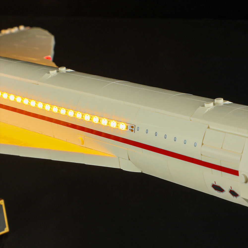 Briksmax Light Kit For LEGO Concorde 10318