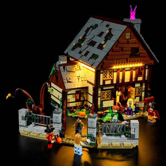 Light Kits For LEGO® Disney Hocus Pocus: The Sanderson Sisters' Cottage 21341