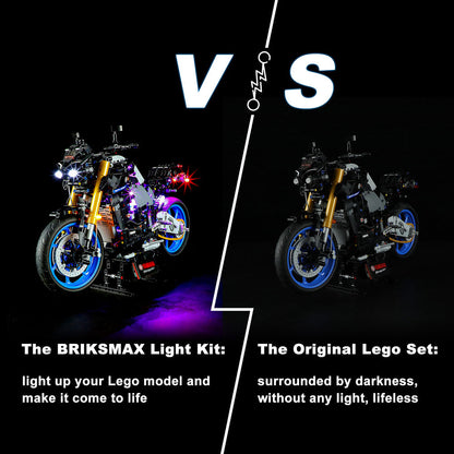 Briksmax Light Kit For LEGO Yamaha MT-10 SP 42159