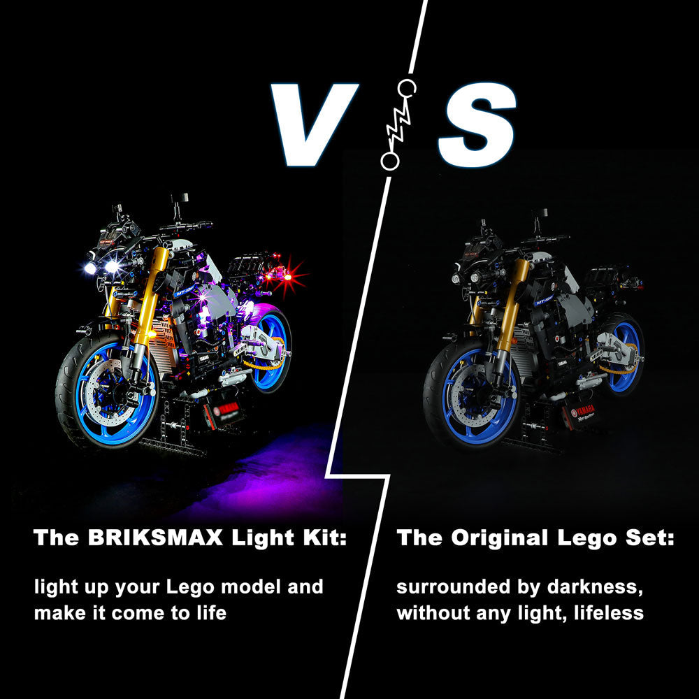 Briksmax Light Kit For LEGO Yamaha MT-10 SP 42159