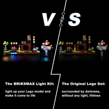 Led Light Kit for Sonic The Hedgehog – Green Hill Zone 21331