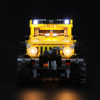 BRIKSMAX Led Lighting Kit for 42122 Jeep Wrangler