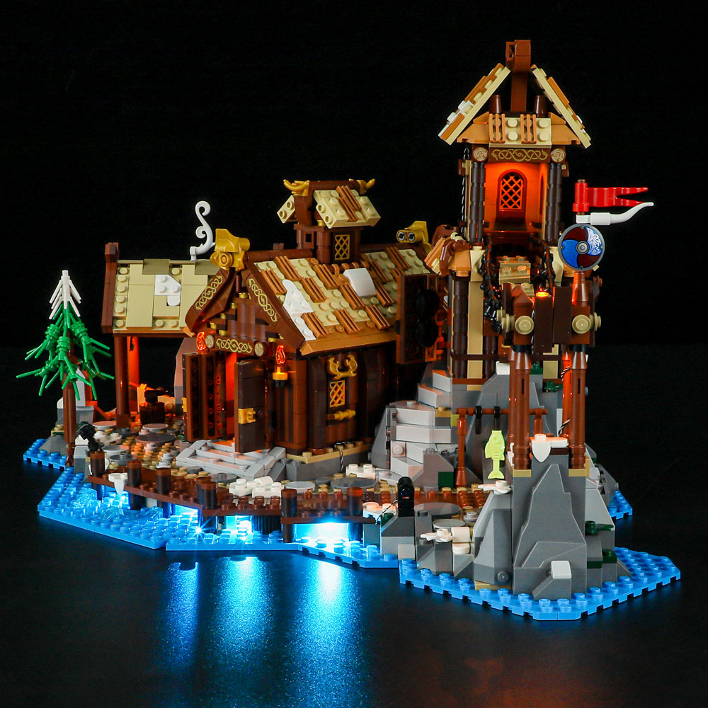 Briksmax Light Kit For LEGO® Viking Village 21343