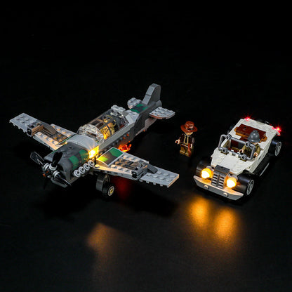 Briksmax Light Kit For LEGO Fighter Plane Chase 77012