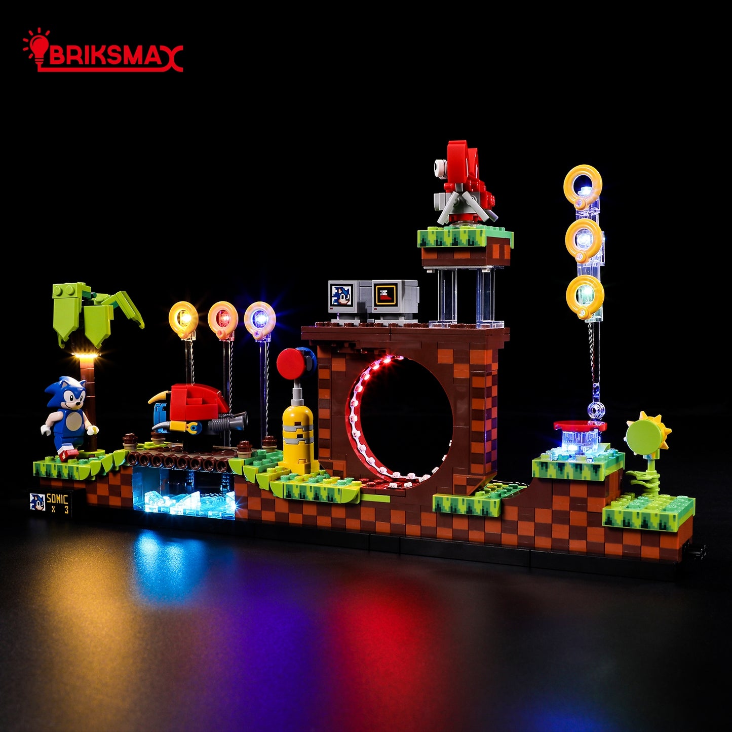 Led Light Kit for Sonic The Hedgehog – Green Hill Zone 21331