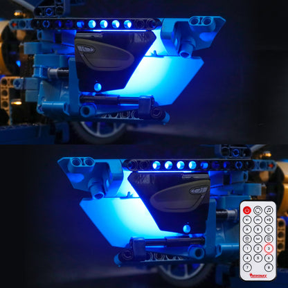 light up bugatti chiron lego technic