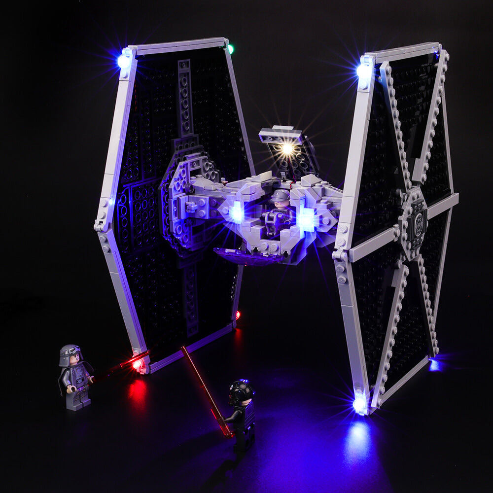 light up lego 75211 imperial tie fighter