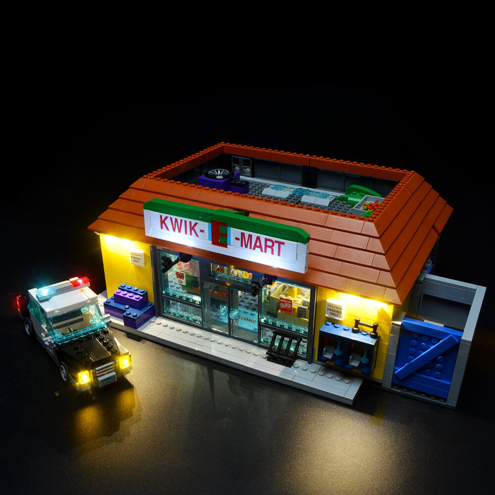 Lego Light Kit For Simpsons Kwik-E-Mart 71016  BriksMax