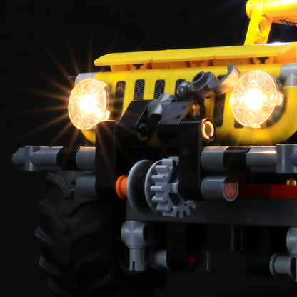 BRIKSMAX Led Lighting Kit for 42122 Jeep Wrangler