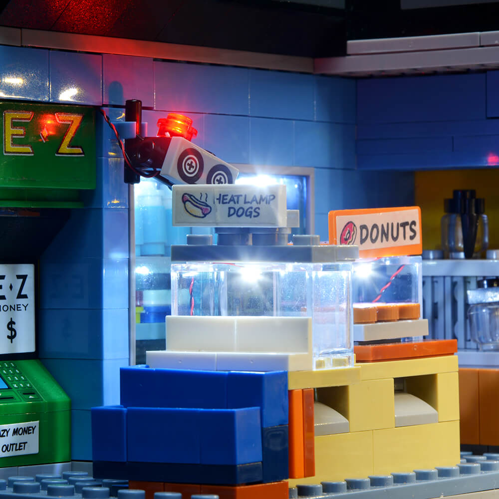 Lego Light Kit For Simpsons Kwik-E-Mart 71016  BriksMax