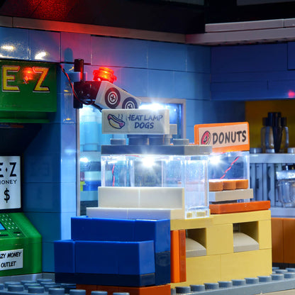 Lego Light Kit For Simpsons Kwik-E-Mart 71016  BriksMax