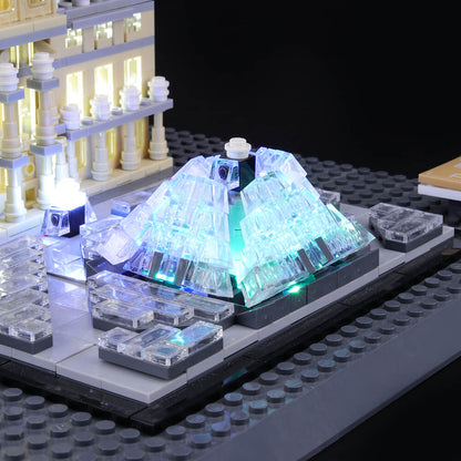 Lego Light Kit For Louvre 21024  BriksMax