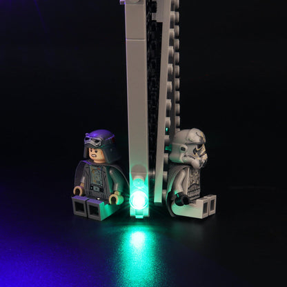 lighted Imperial TIE Fighter 75211 with minifigure