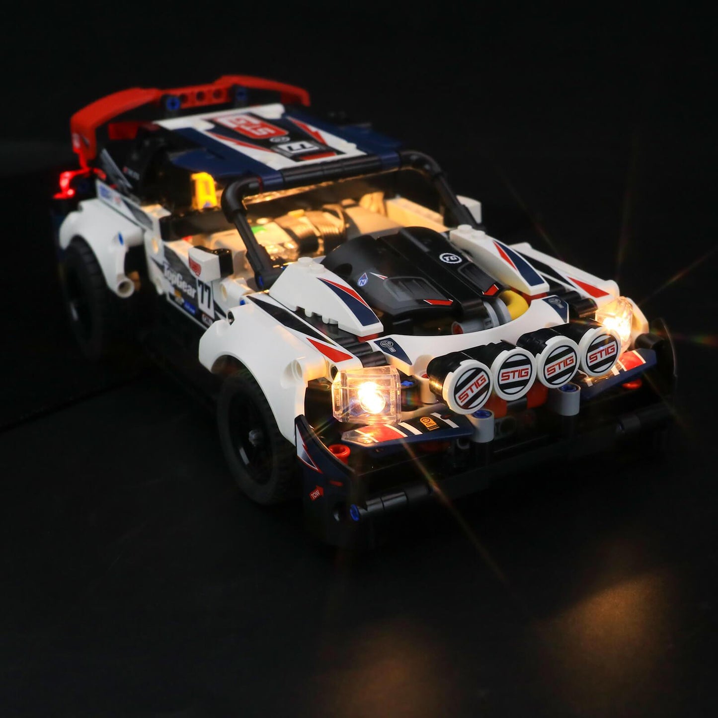 Led Light Set For DIY Designer Kit Compatible With Police Car Building Blocks Series