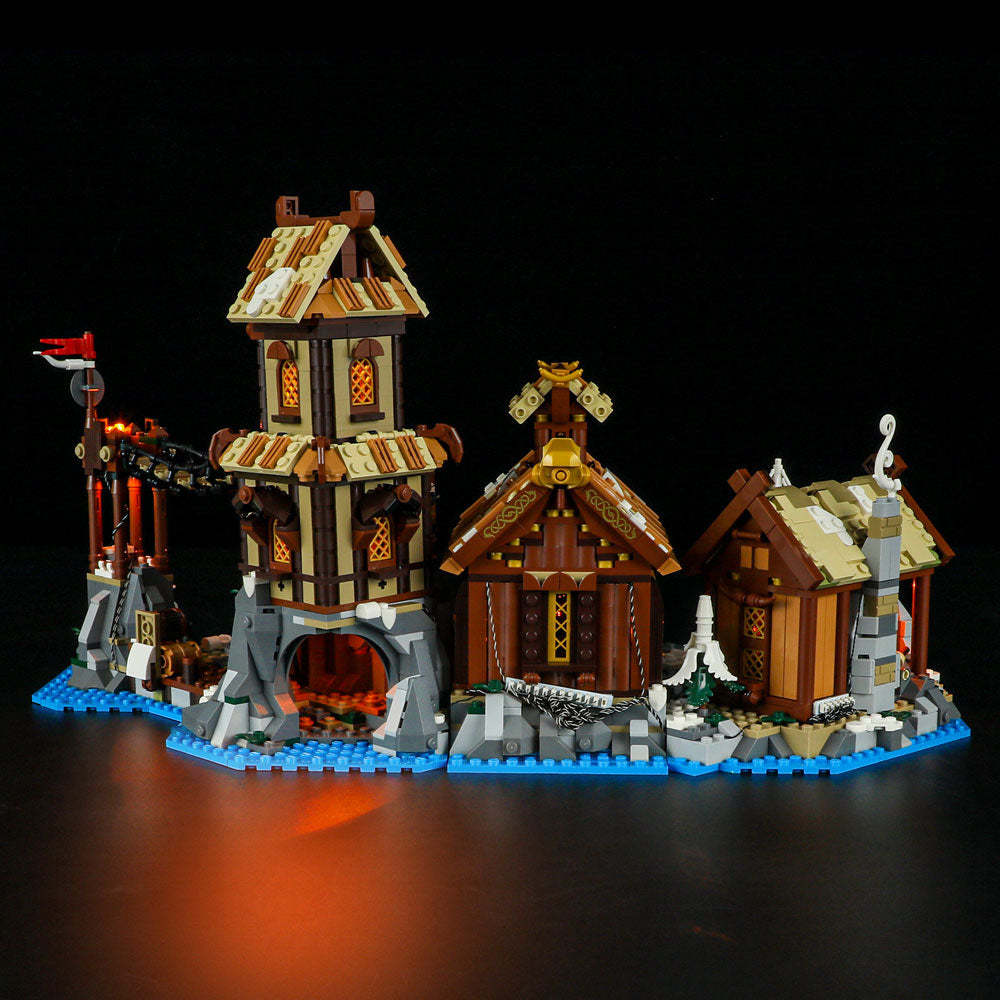 Briksmax Light Kit For LEGO® Viking Village 21343