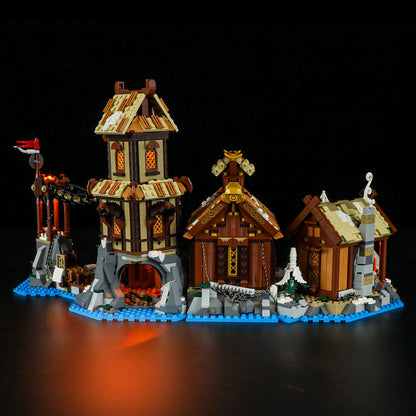 Briksmax Light Kit For LEGO® Viking Village 21343