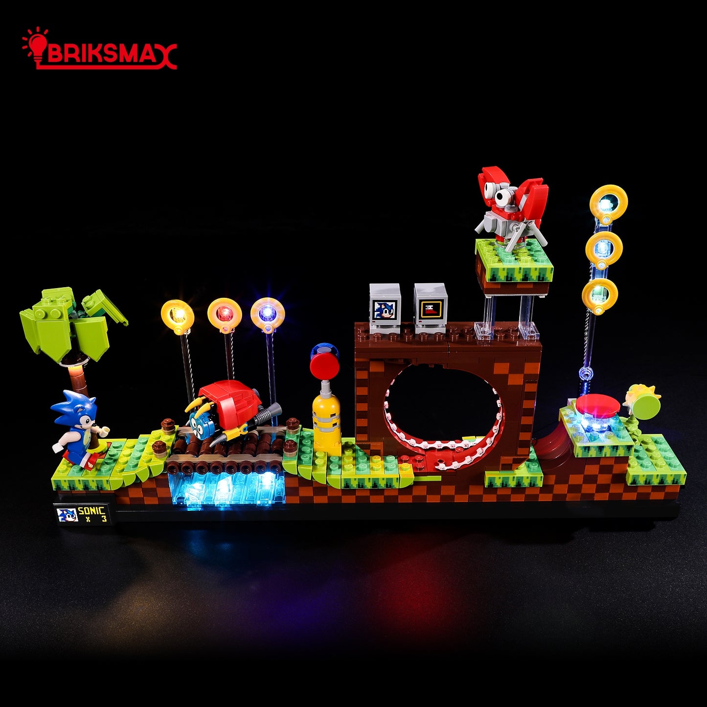 Led Light Kit for Sonic The Hedgehog – Green Hill Zone 21331