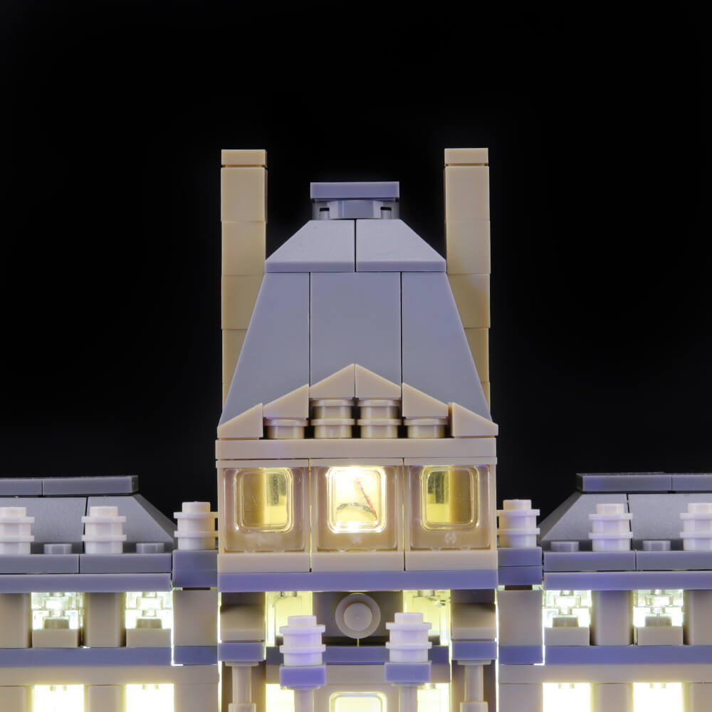 Lego Light Kit For Louvre 21024  BriksMax