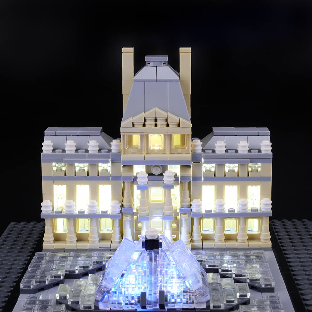 Lego Light Kit For Louvre 21024  BriksMax