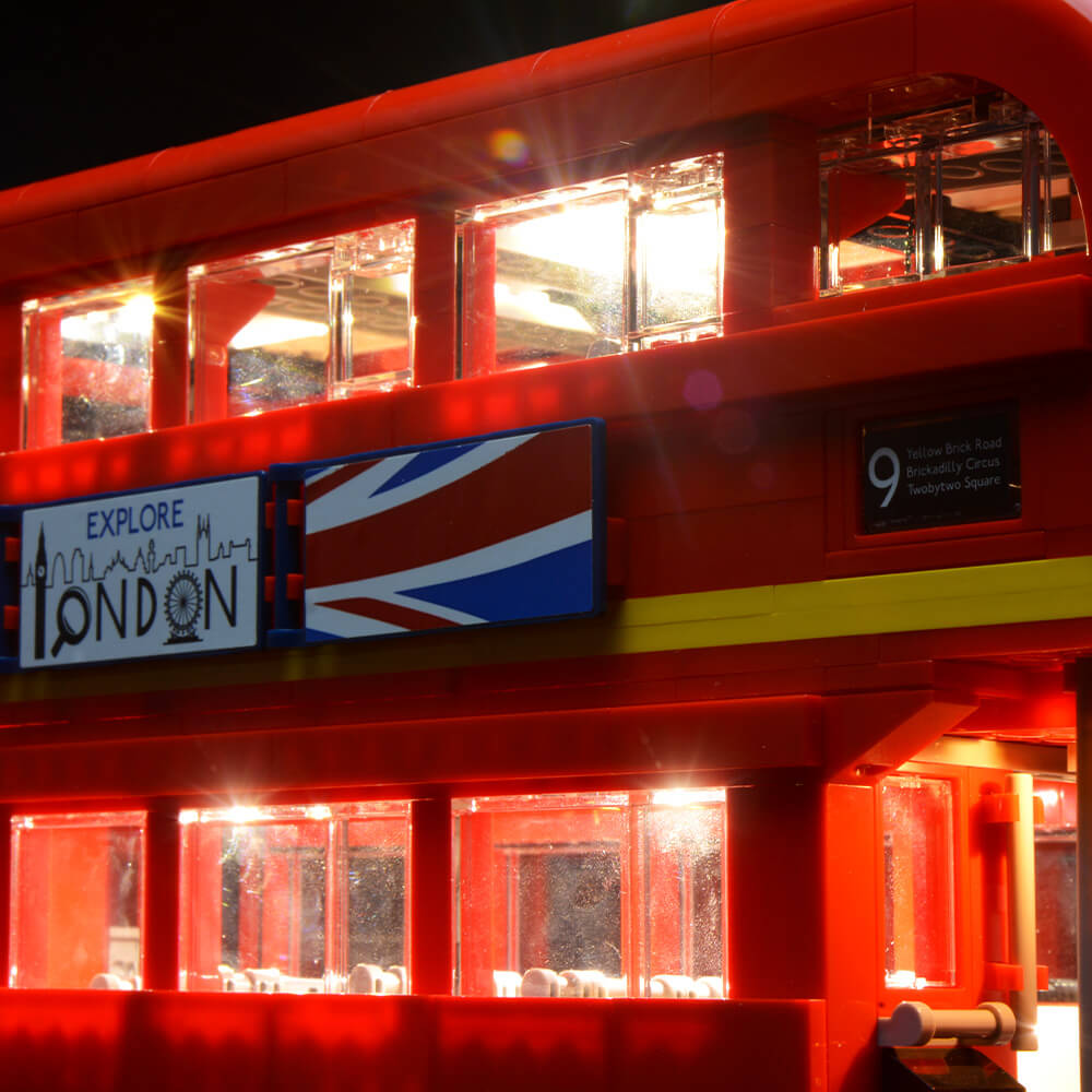 Lego Light Kit For London Bus 10258  BriksMax