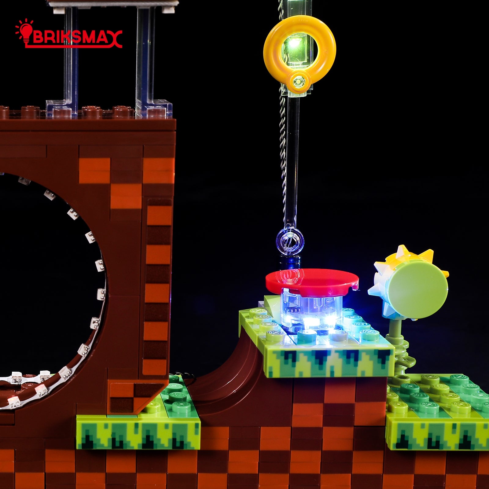 Lego lança primeiro kit do Sonic, baseado na fase Green Hill Zone