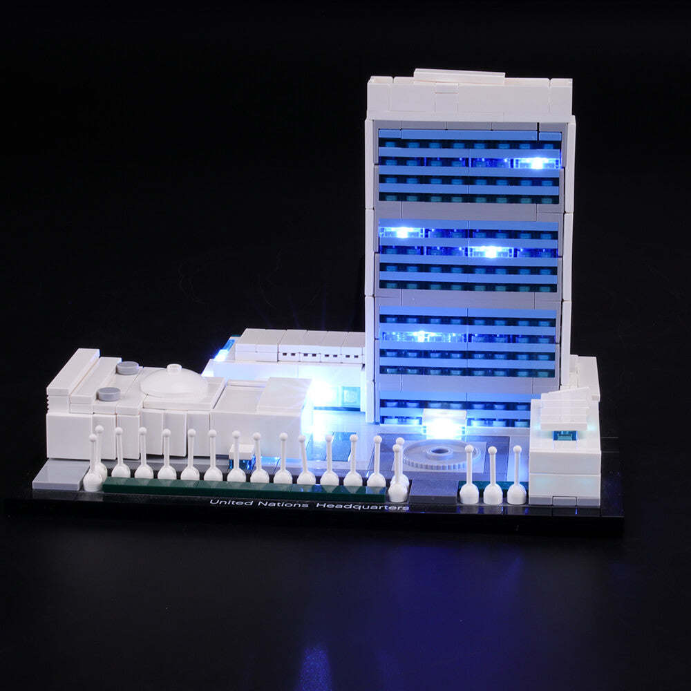 Lego Light Kit For United Nations Headquarters 21018  BriksMax