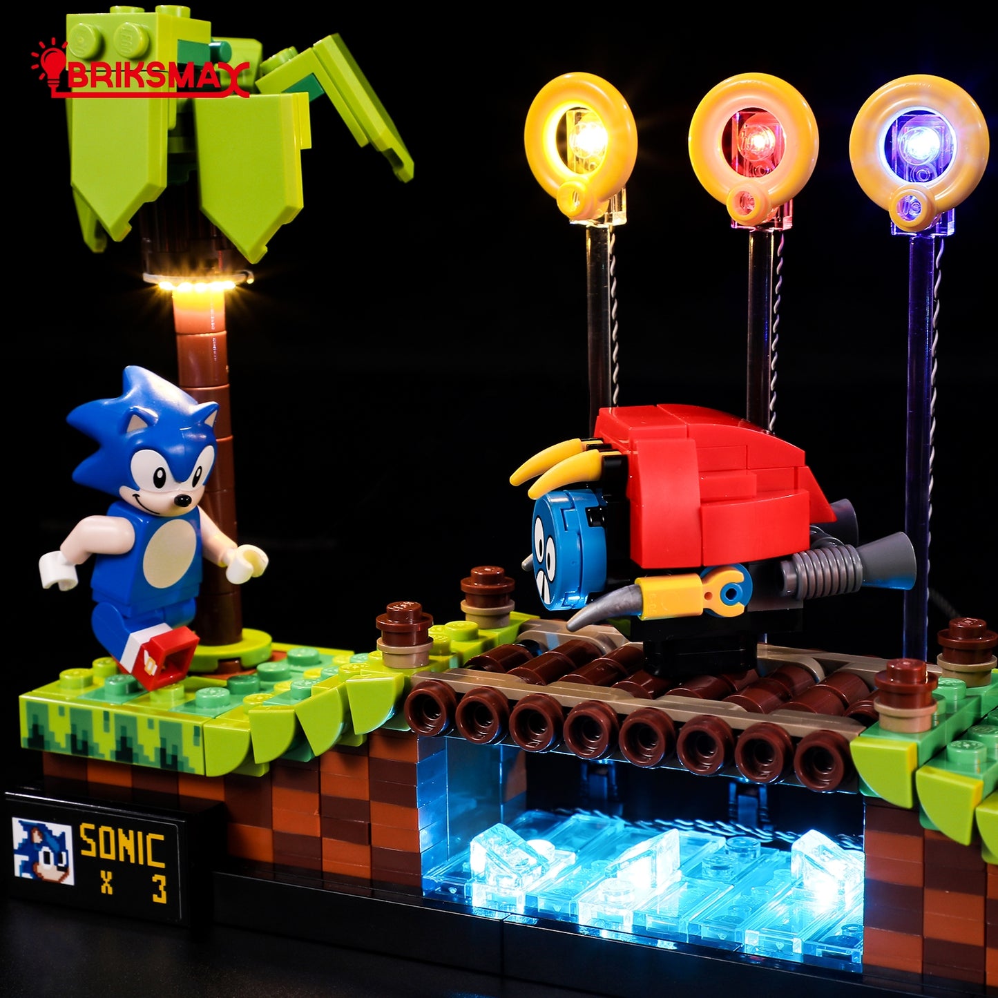 Led Light Kit for Sonic The Hedgehog – Green Hill Zone 21331