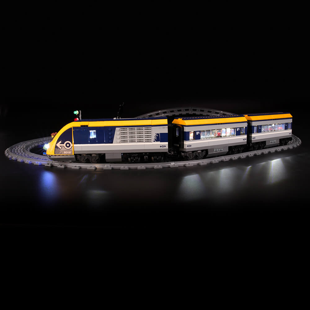 LIGHTAILING Light for Lego-60337 Express Passenger-Train - Led Lighting Kit  Compatible with Lego Building Blocks Model - NOT Included The Model Set