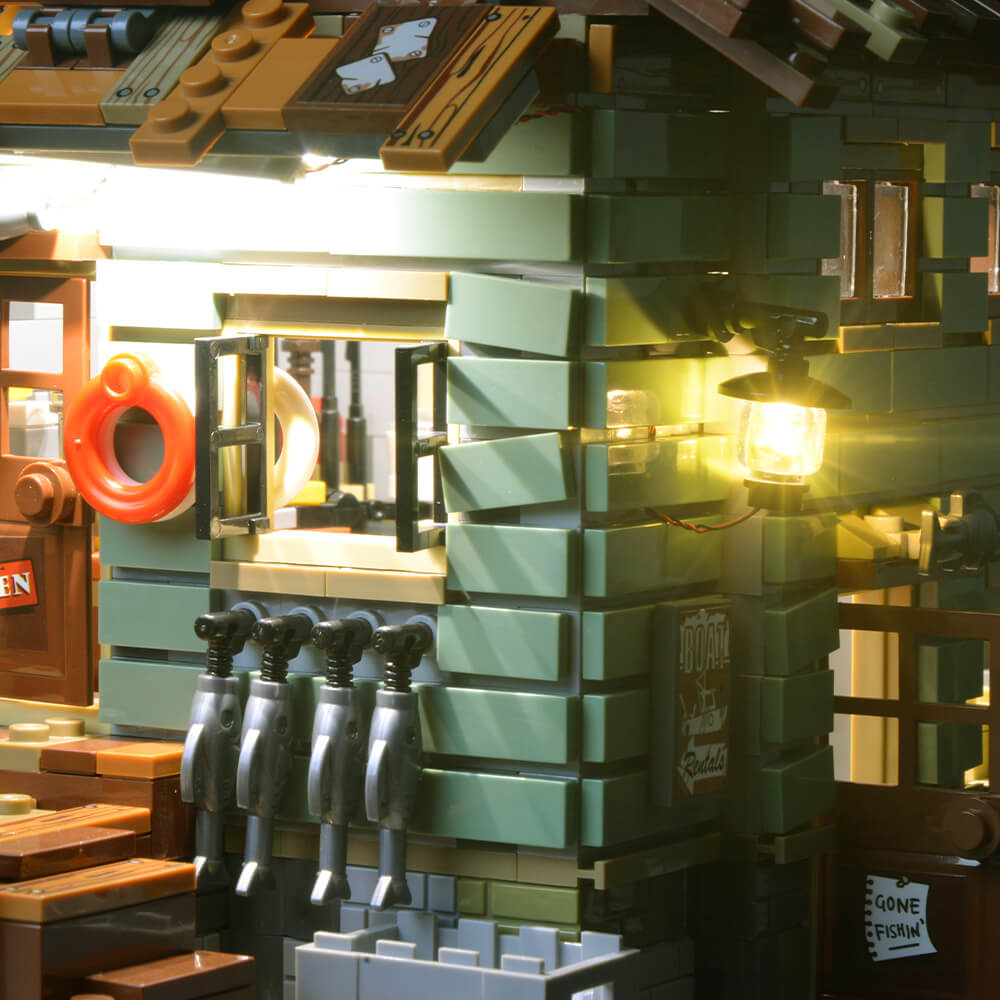 Lego Light Kit For Old Fishing Store 21310  BriksMax