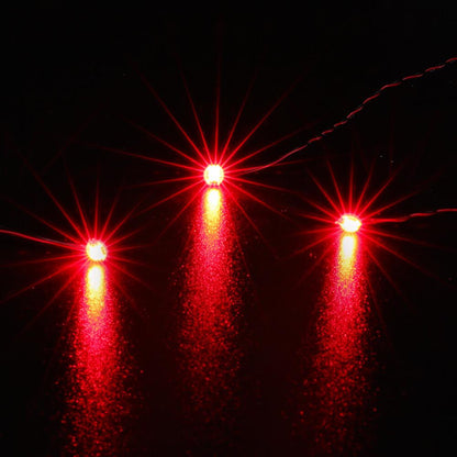 15cm Red Dot Lights (Three Pack)