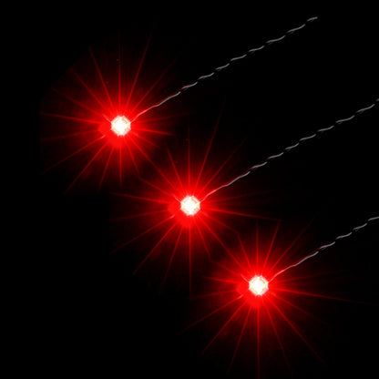 30cm Red Slow Flashing Dot Lights(Three Pack)