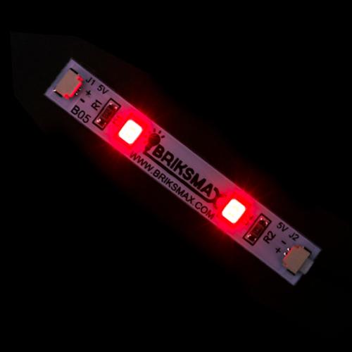 1*6 Lego Brick Strip Lights-(Three Pack,In Many Colors)