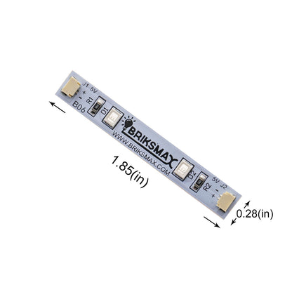 1*6 Lego Brick Strip Lights-(Three Pack,In Many Colors)
