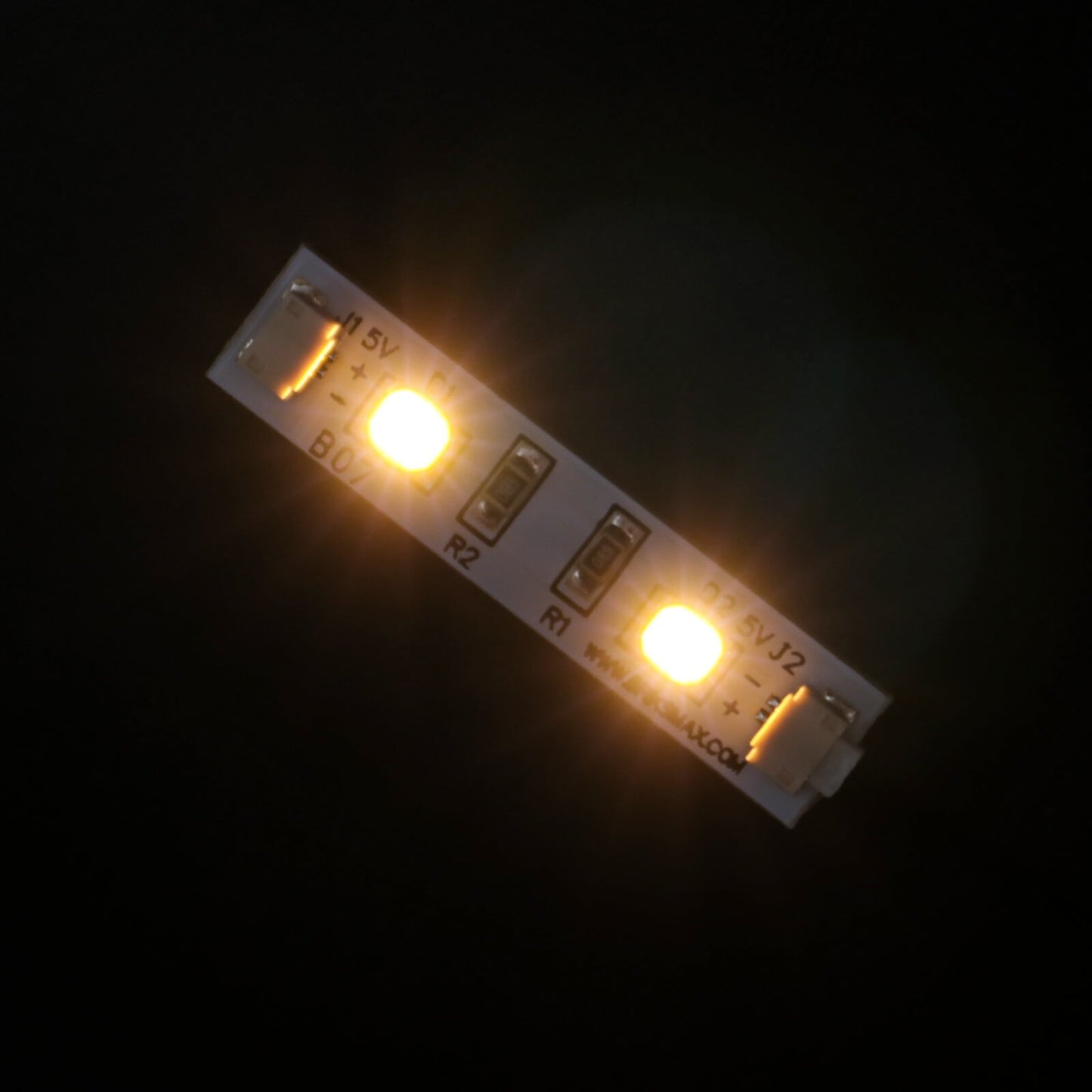 1*4 Lego Brick Strip Lights (Warm White , Three Pack) — Version 2.0