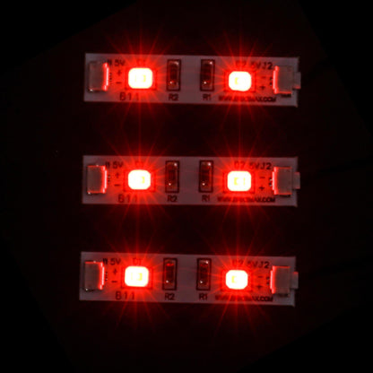 Red Strip Lights For (Three Pack)