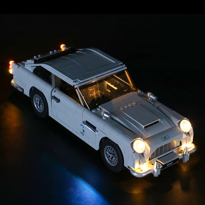 add lights to lego james bond car