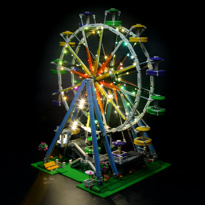 Briksmax Light Kit For Creator City Street Ferris Wheel Model 10247